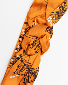 Orange Blossoms- 100% SILK Rena Headband Accessory